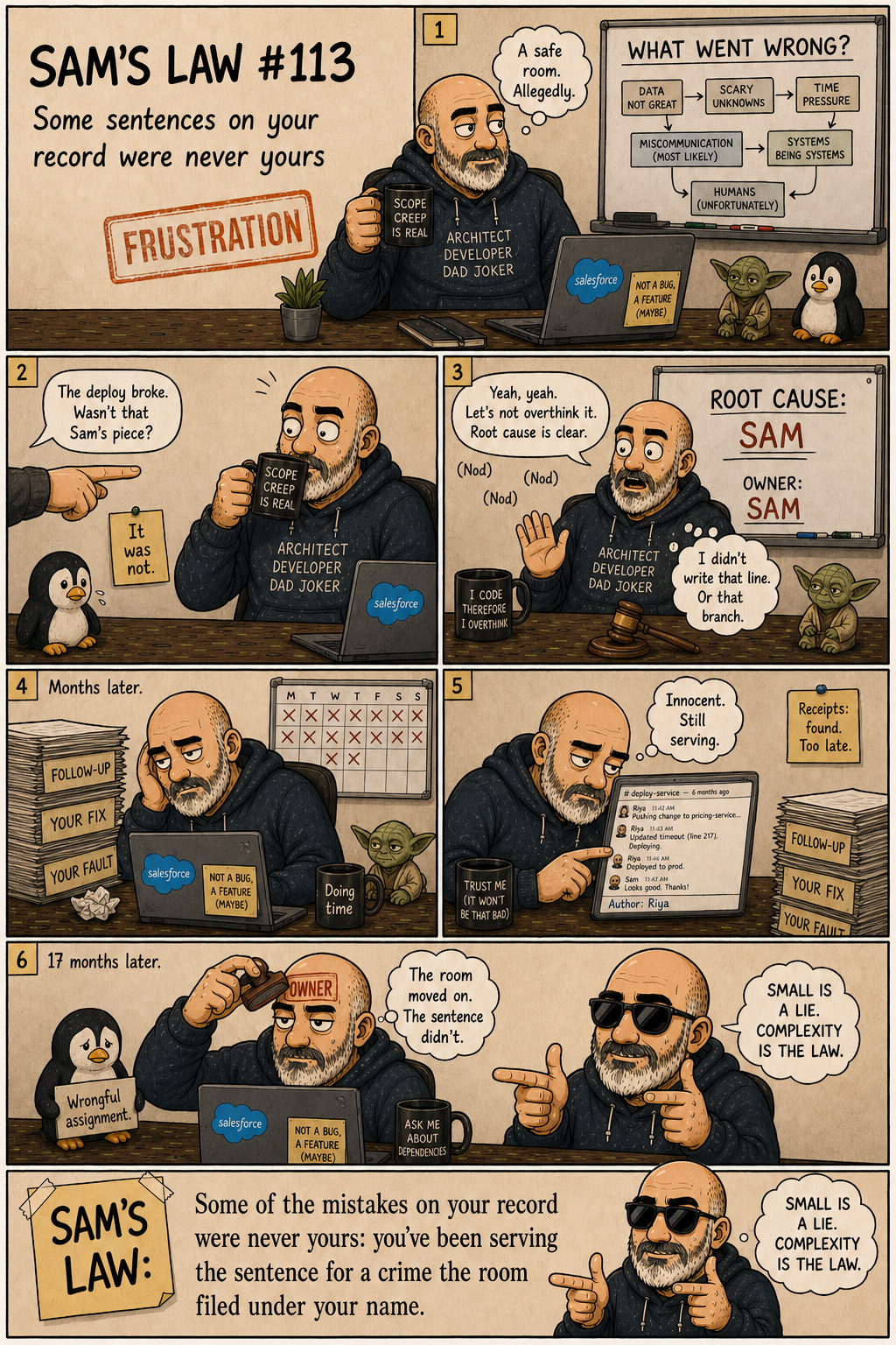 Sam's Law #113: Some sentences on your record were never yours