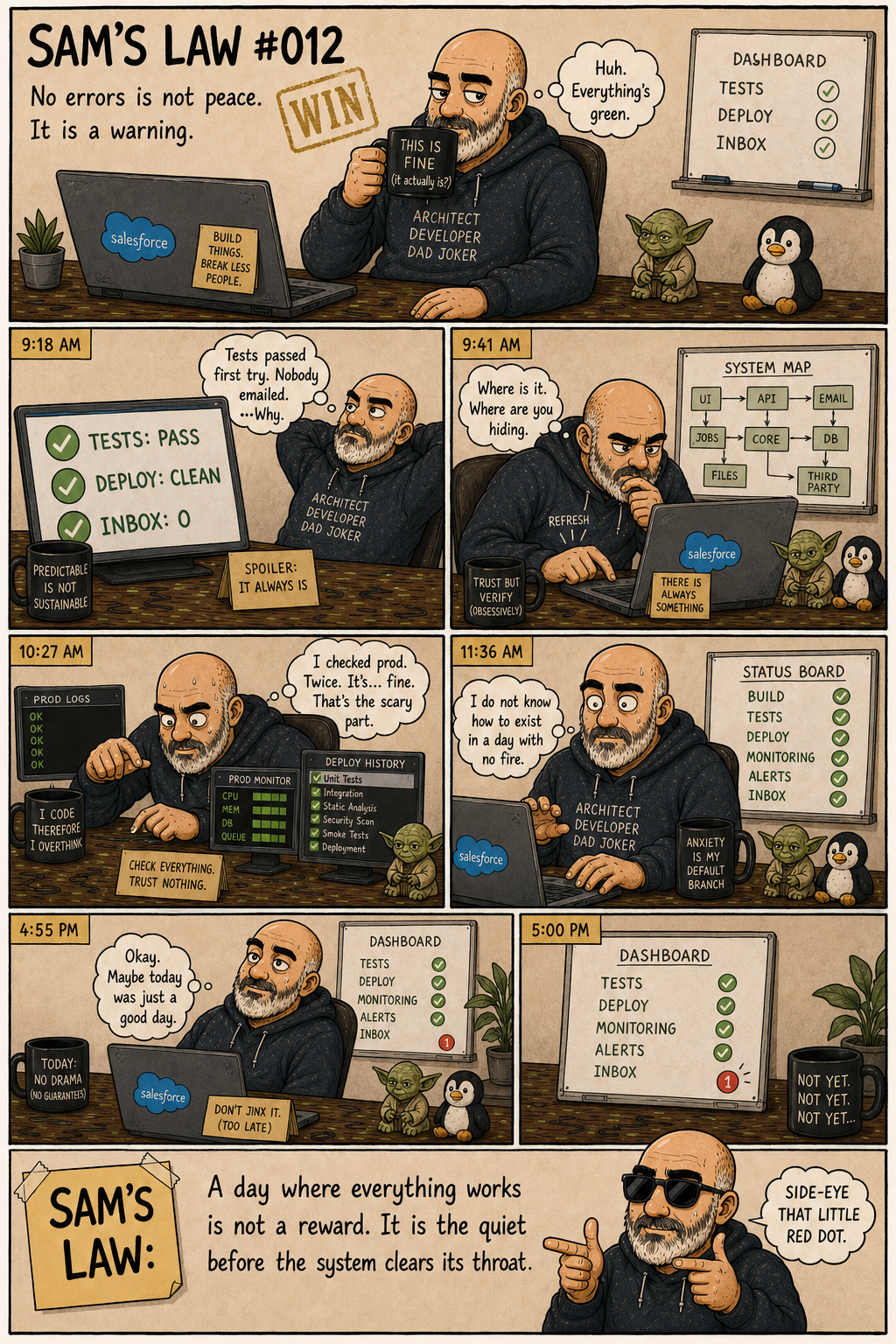 Sam's Law #012: Everything Is Technically Working