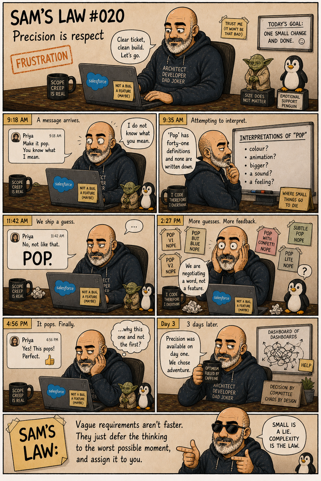Sam's Law #020: Make It Pop
