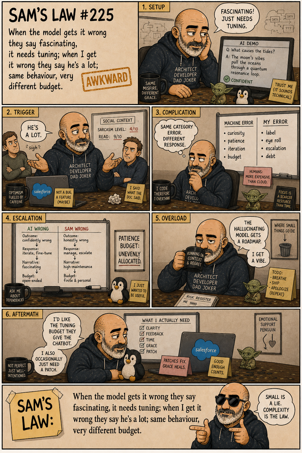 Sam's Law #225: The model needs tuning