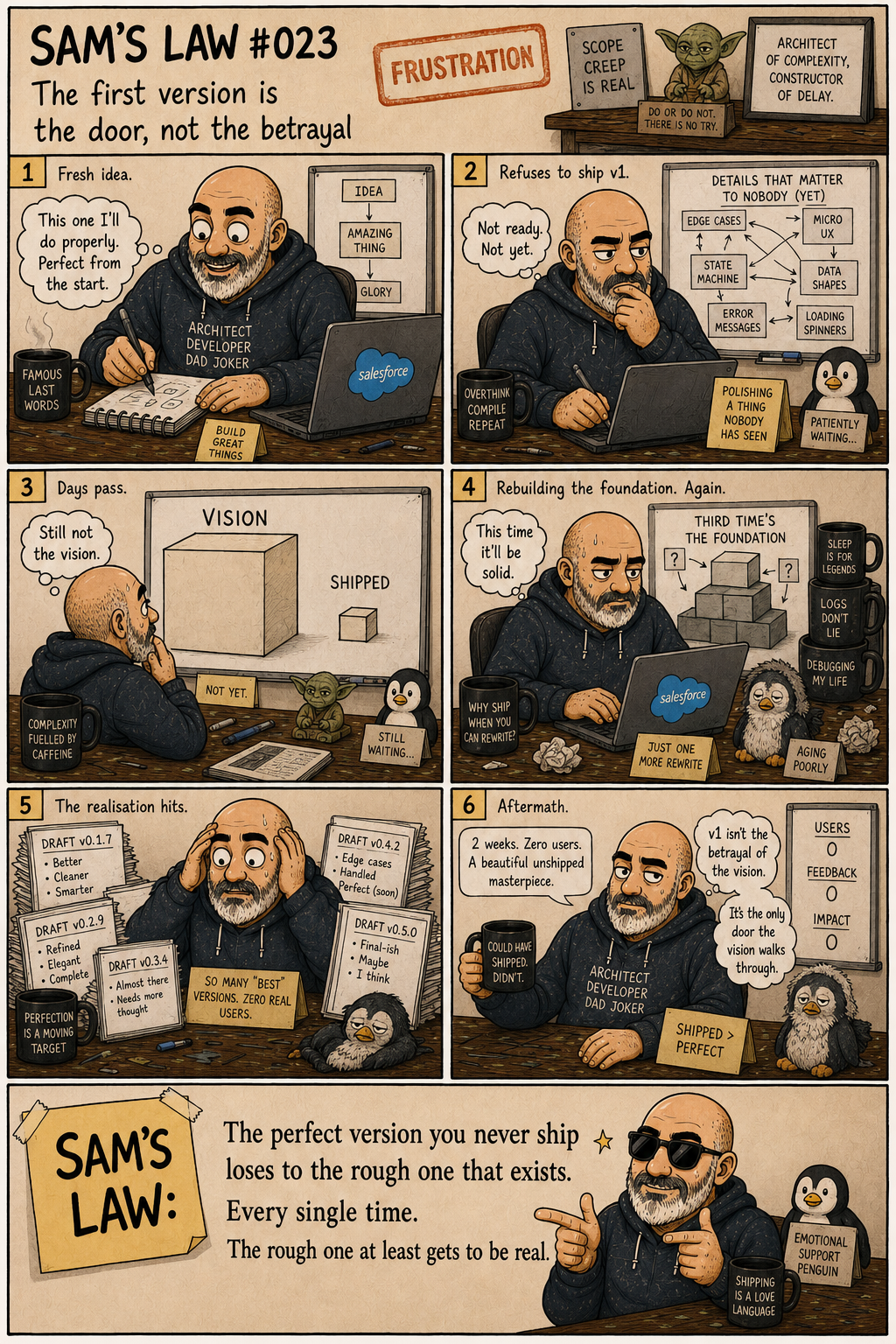 Sam's Law #023: Version Zero
