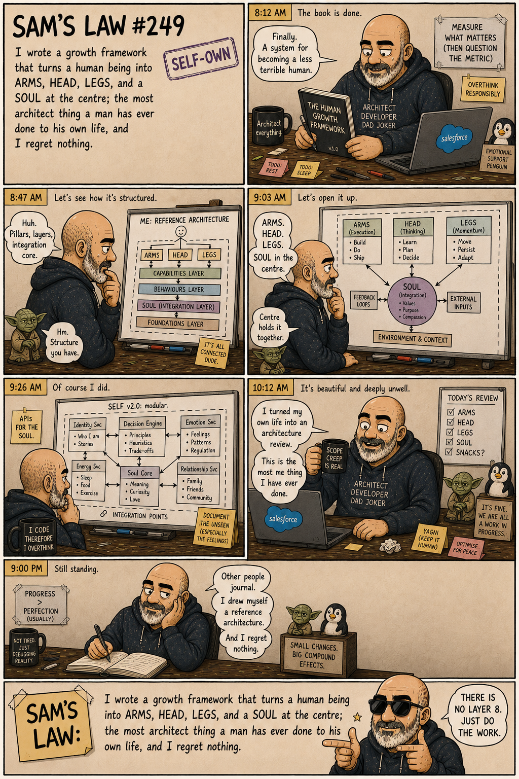 Sam's Law #249: I refactored myself into a framework
