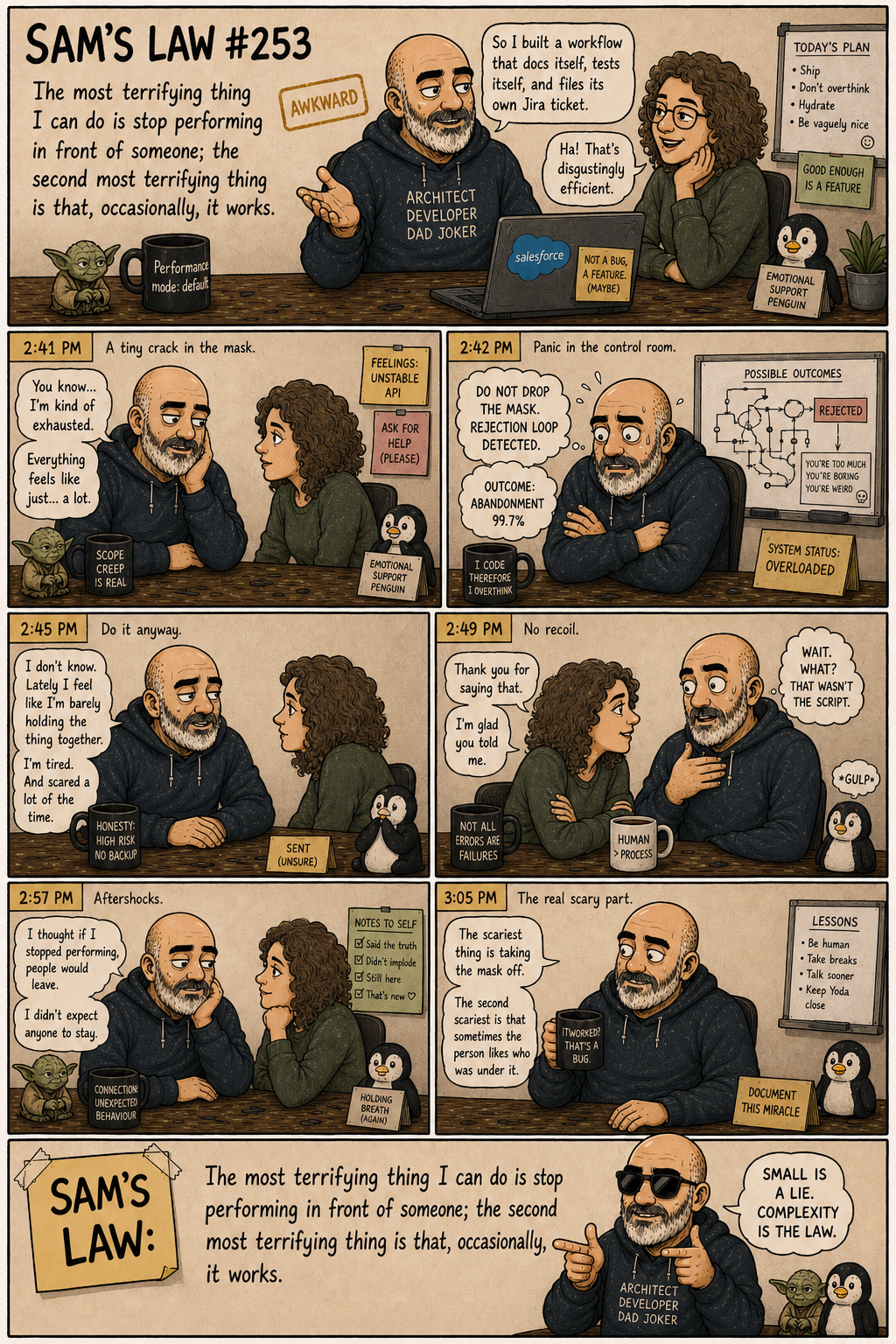Sam's Law #253: Unmasking is the risk