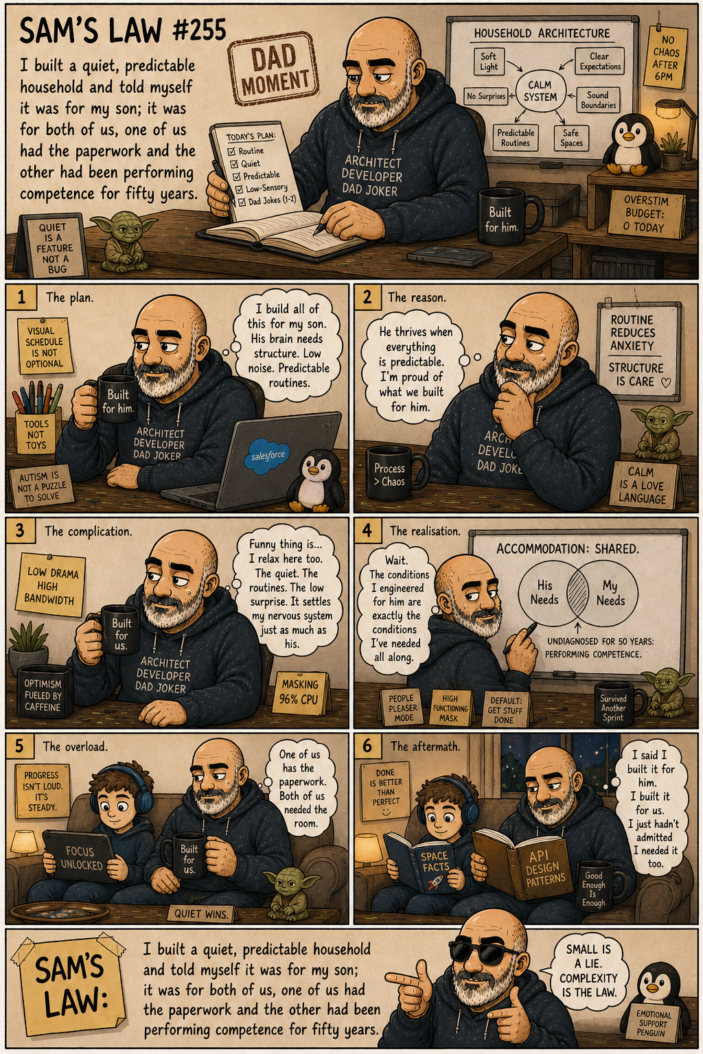 Sam's Law #255: A household for two