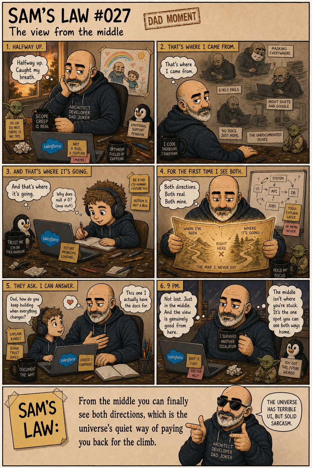 Sam's Law #027: View From The Middle