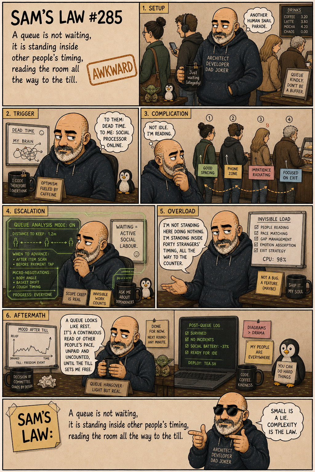 Sam's Law #285: A queue is other people's timing