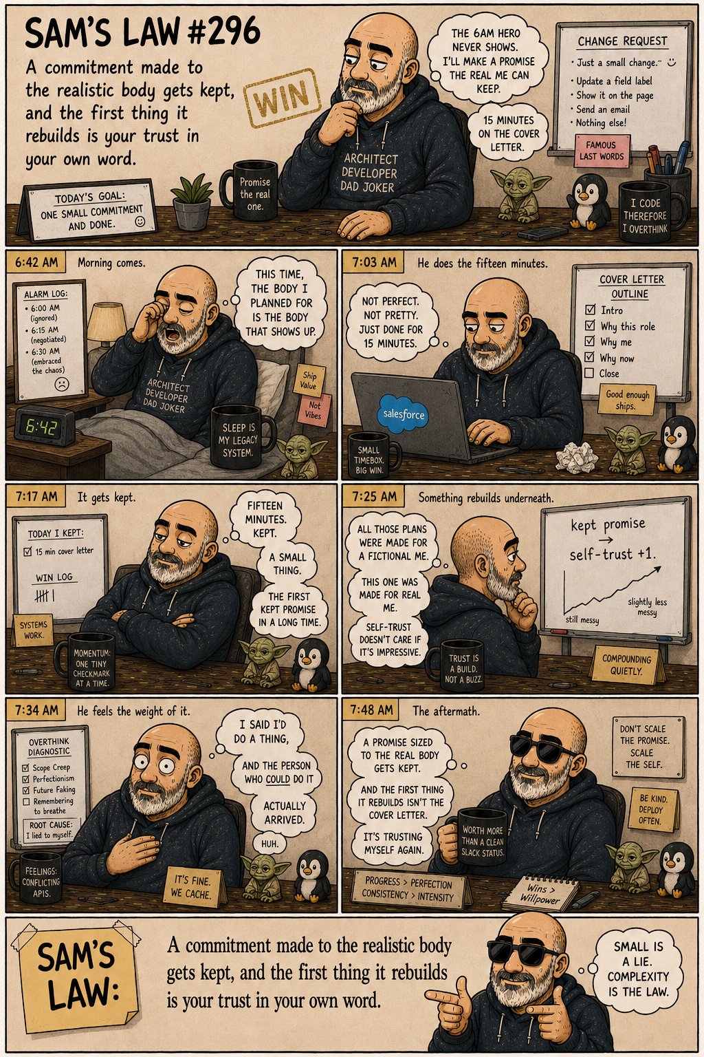 Sam's Law #296: A Promise the Real Body Can Keep