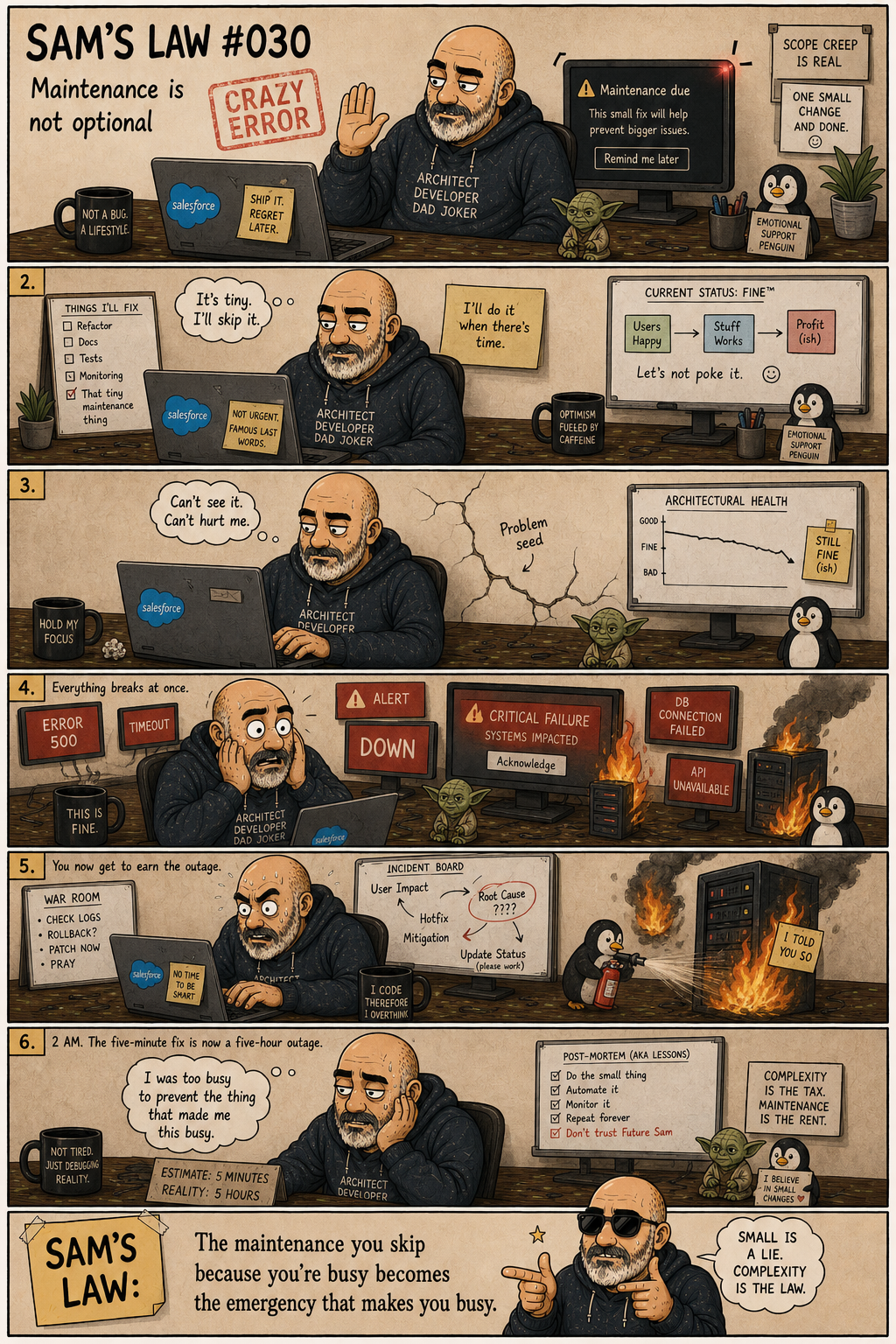 Sam's Law #030: Deferred Maintenance