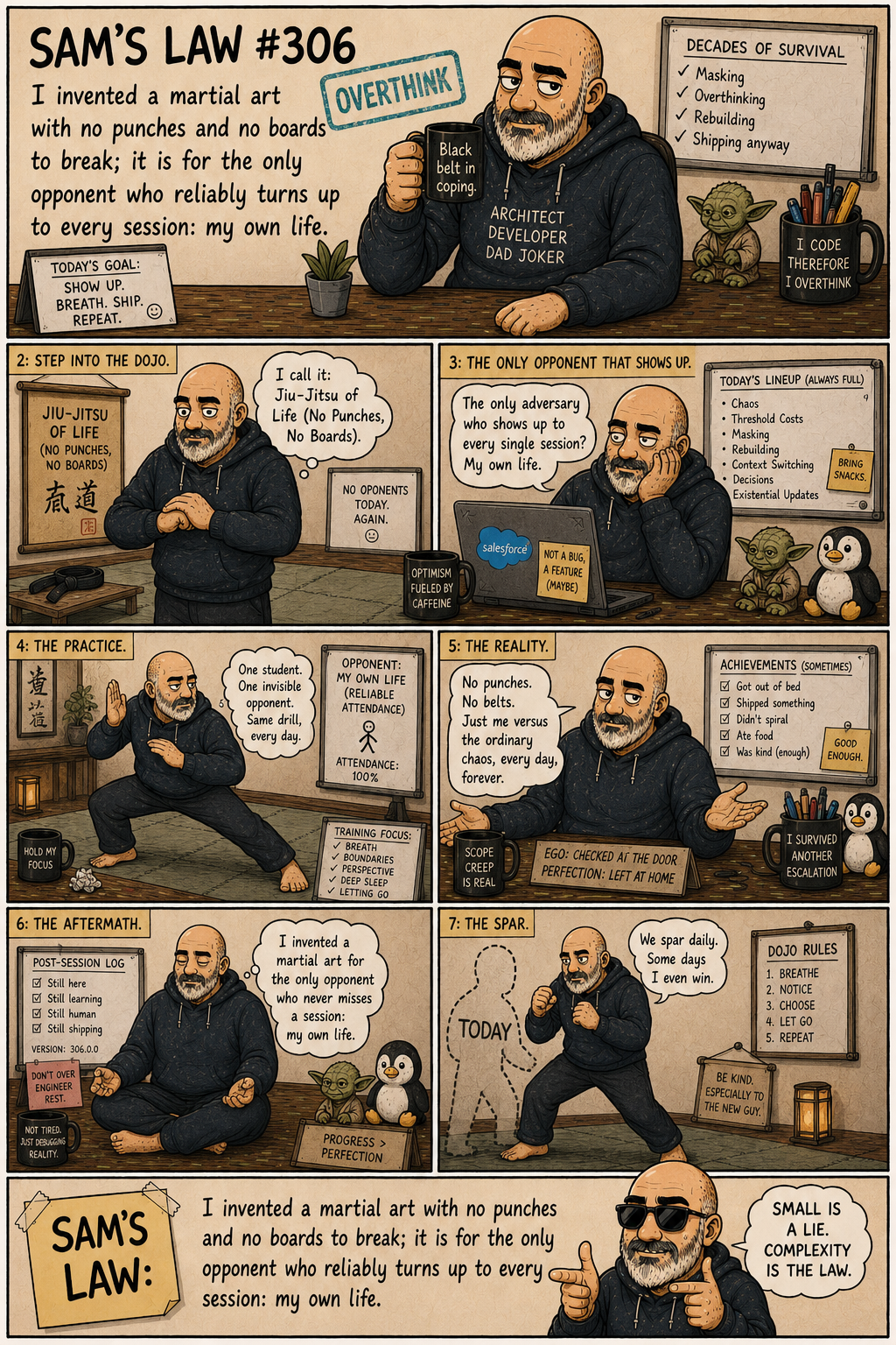 Sam's Law #306: The unfuck martial art