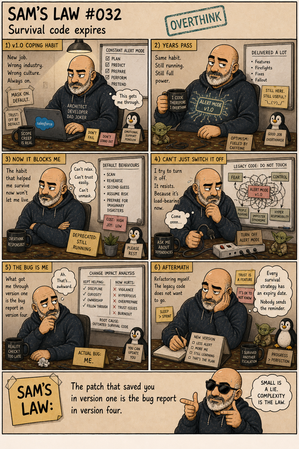 Sam's Law #032: Survival Code Expires