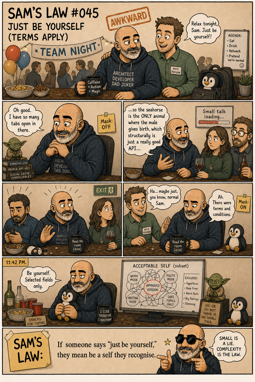 Sam's Law #045: The Translator Night