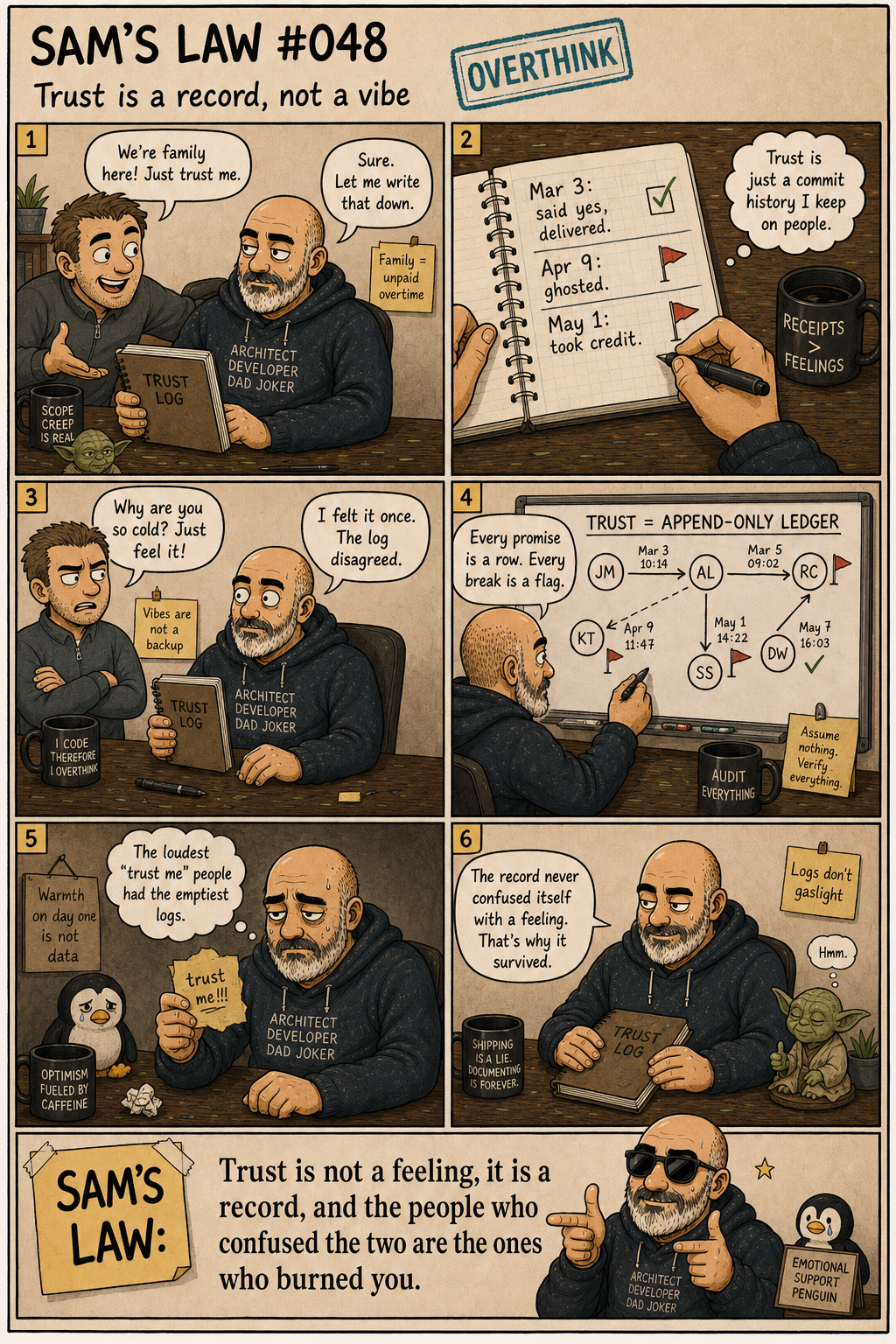 Sam's Law #048: The Trust Log