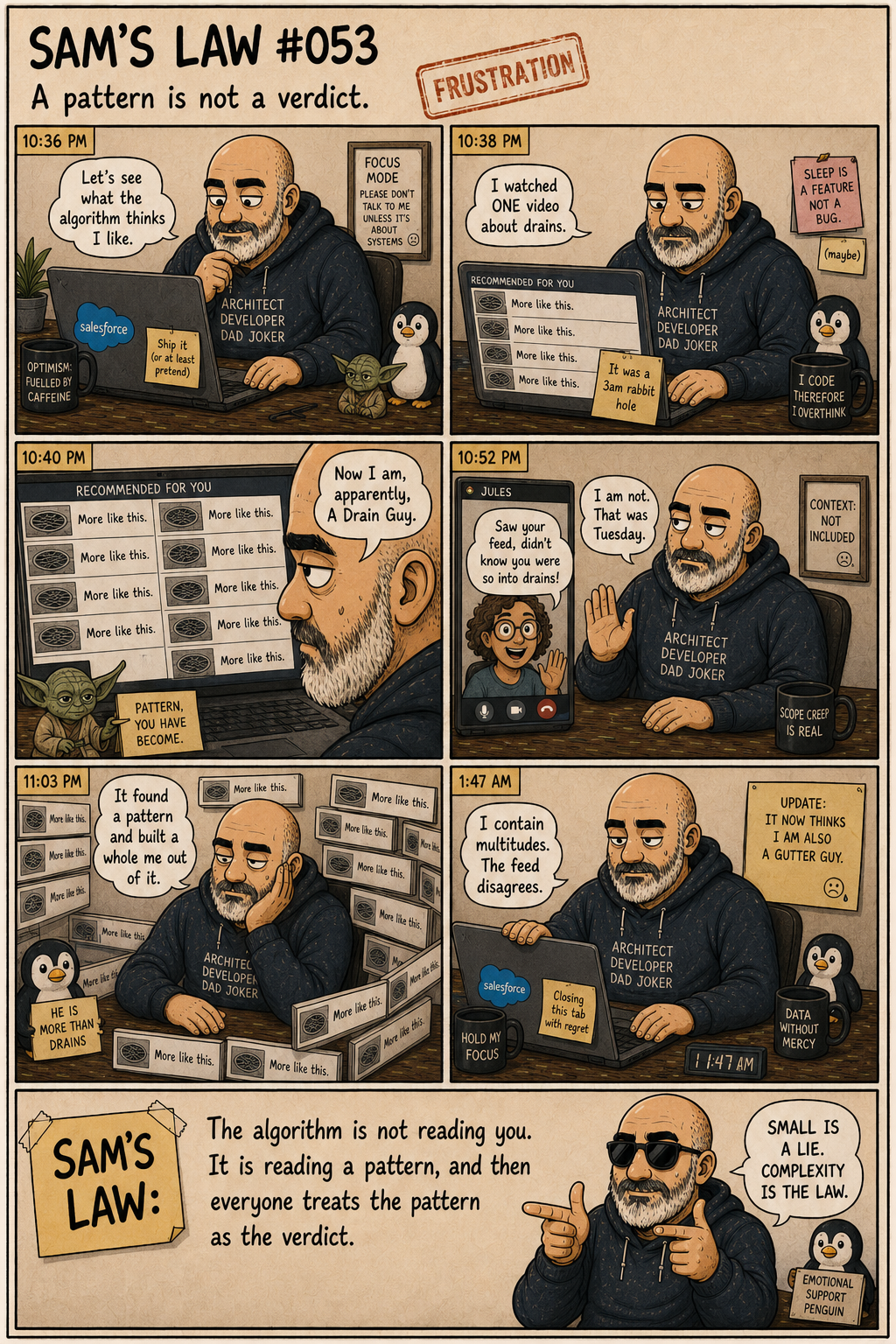 Sam's Law #053: The Algorithm Night