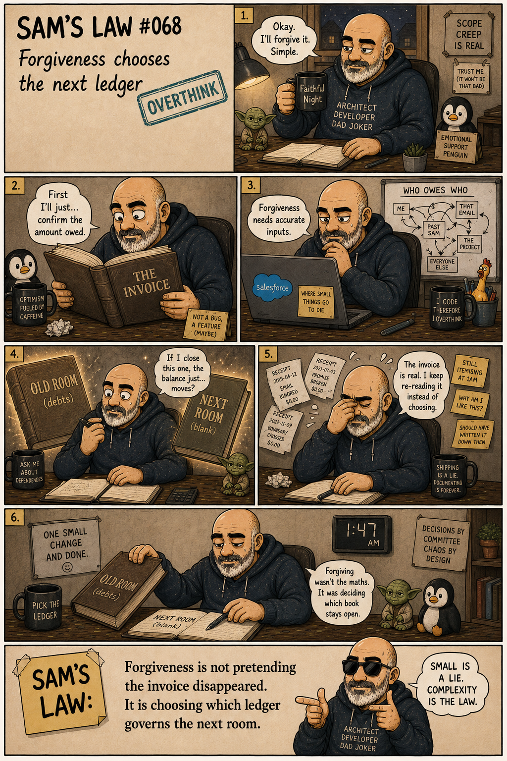 Sam's Law #068: Forgiveness chooses the next ledger