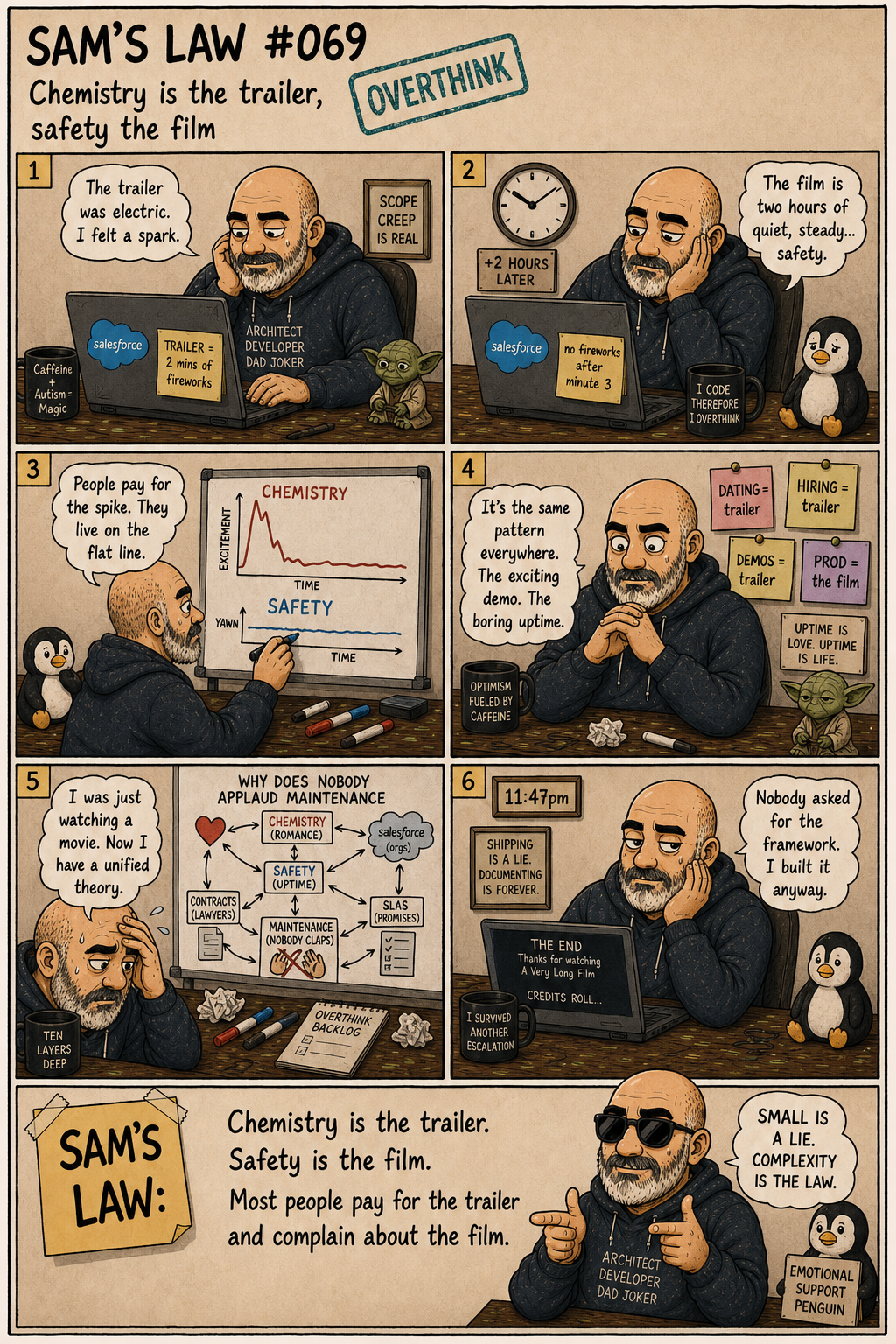 Sam's Law #069: Chemistry is the trailer, safety the film